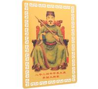 ROMISBABA Tarjeta Amuleto Tai Dragón Delicado Protección Suerte Decoración Portátil para Bolsillos Regalo Feng Shui