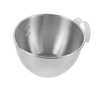 ROMISBABA Tazón para Mezclar y Preparación de Alimentos 14 Cm 600 Ml Acero Inoxidable con Asa Resistente Antideslizante para Cocinar Hornear y Batir - Utensilio de Cocina Versátil para Uso