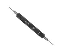 ROMISBABA Thread Measuring Tool Metric Screw Plug Gauge Double-end Hardened Steel For Workshop Machining Automotive Repair And Quality Control