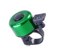 ROMISBABA Timbre Bicicleta Aleación Aluminio para Manillar Sonido y Fuerte Compatible con Bici Carretera Cruiser Accesorio Ciclismo Verde
