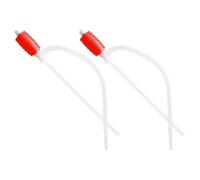 ROMISBABA Tubo de Sifón Reutilizable y Transferencia de Líquidos Kit de 2 Mangueras de Sifón Manual de Plástico para Gasolina y para Mantenimiento Automotriz