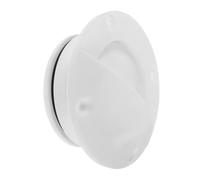 ROMISBABA Válvula de Drenaje para Embarcaciones Marinas Tapón de Salida de Agua Blanco Mediano Resistente Corrosión Sellado Anti-Fugas Compatible Cubiertas de Yates y Bodegas de Pesca