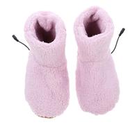 ROMISBABA Zapatos Calentadores Eléctricos Usb Para Invierno Antideslizantes Botas Calefactoras Recargables Para Oficina y Estudio Calefacción Rápida y Práctica Para Mantener Pies Calientes f