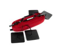 RomiSport Líneas para Marcado de Campo de Voleibol de Playa Courtline 18m x 9m Líneas para Voleibol de Playa Ancho 5cm Marcado de Voleibol de Playa Rojo Césped Arena