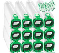ROMIVO 12 Bolsas de Aspiradora Compatibles con Vorwerk Kobold VB100 FP100 VB 100 FP 100, Bolsa de Filtro Premium para Aspiradora Kobold VB100