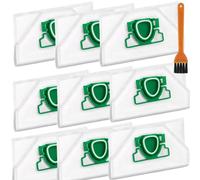 ROMIVO Aspiradora Compatibles con Vorwerk Kobold VK200 FP200, 5 Capas de Microvellón para Alérgicos, Calidad Premuim Adecuada Vorwerk Kobold VK 200 (con 1 cepillo)