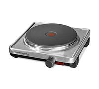 Rommelsbacher AK 2099/E - Hornillo eléctrico de acero inoxidable (2000 vatios)