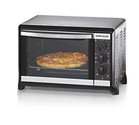 Rommelsbacher BG 1055/E - Horno 1050 W, 43 x 33.5 x 28 cm, acero inoxidable, color negro