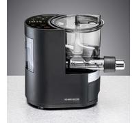 ROMMELSBACHER Máquina de pasta eléctrica PM 220 - hasta 800 g, báscula integrada, suministro de agua controlado, 6 programas totalmente automáticos, tornillo prensado de acero inoxidable, 7 moldes