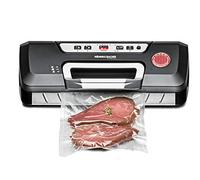 ROMMELSBACHER Sellador al vacío VAC 285 - Capacidad de aspiración 9 litros/min, manejo con una sola mano, para funcionamiento a largo plazo, totalmente automática. Sellado al vacío y sellado, 2