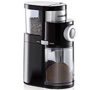 Rommelsbacher Molinillo Eléctrico de Café, Negro, Compacto y Robusto, 1.44 kg, 120 W, 230 V, Molienda de Café, 2.5 kg de Capacidad, Incluye Recipiente de Polvo Desmontable