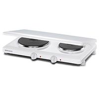 Rommelsbacher THL 2597/A hobs - Placa (Mesa, Color blanco, 1000W, 230V, 50.5 cm, 29 cm)