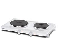 Rommelsbacher THL 2597 hobs - Placa (Mesa, Color blanco, 1000W, 230V, 50 cm, 29 cm)