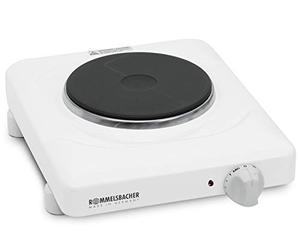 Rommelsbacher THS 815 - Cocina eléctrica portátil (1 fuego, esmaltada, temporizador de 15 minutos)