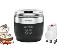 Rommelsbacher Yogurt Cream Cheese Maker black silver JG 80 (JG 80)