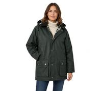 Romneys Chaqueta de cera inglesa forrada - El original | Robusto impermeable y cortavientos | Cálido y forrado como chaqueta de invierno con capucha