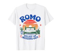 Romo Alivio de perderse una batería Social introvertida Camiseta gráfica económica
