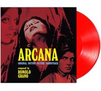 Romolo Grano - Arcana (Original Soundtrack) - Limited Clear Red Colored Vinyl [Vinilo]