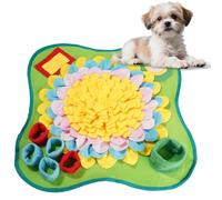 Romon Alfombra Olfativa para Perros - 50x50 cm, Manta Olfativa de Felpa Colorida, Juego Interactivo para Perros, Gatos y Conejos, Antideslizante, Lavable y Plegable