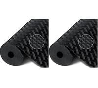 Romon Alfombrilla Antideslizante, Protector Cajones Cocina para Estantes de Nevera, 44.5x400cm Rollo EVA Alfombrillas Armario, Alfombras Non Adhesivo Protectores Antideslizante Cajones Cocina, Negro