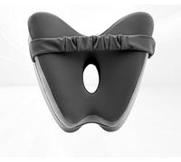 Romon Almohada Piernas Dormir Gris Oscuro, Forma Mariposa Almohada para Dormir de Lado con Tejido Refrescante - Almohada Ortopedica para Aliviar Rodillas, Tobillos y Caderas