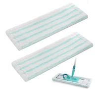 Romon Funda de Recambio Set de 2 para Leifheit, Fregona Microfibra para Mopa, Compatible con Profi XL Micro Duo/Cotton Plus, Lavable en Máquina 60°C, Adapta a Todos los Suelos