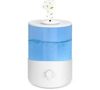 Romon Humidificador Aire 2.5L Blanco, Hasta 28H para humificadores silencioso para Dormitorio, Hasta 28H, Nebulización 360° humidifier aceites esenciales para Plantas, Apagado Automático, 7 luces LED