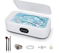 Romon Limpiador Ultrasonidos 640ml, 49khz Con 3 Modos De Tiempo, Dispositivo De Limpieza Para Gafas, Anillos, Dedales Y Monedas De Uso Doméstico