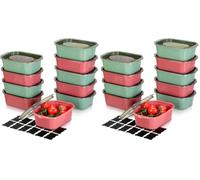 Romon Meal Prep Containers, Tapers Para Comida Hermetico, Tupper Fiambre y Embutidos, Tupper Plastico BPA-Free con Alta Hermeticidad, Microondables y Lavables en Lavavajillas (10 Unidades, 500ml)