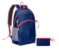 Romon Mochila Plegable Ultraligera, Mochilas de Viaje Backpack de Marcha Bolsas Repelente al Agua Pequeña Ahorra Espacio Gimnasio para Hombre Mujer Camping Excursiones Cortas Senderismo, Azul Claro