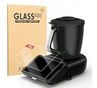 Romon Protector Pantalla Tm7, 2 Piezas Cristal Templado, Antiarañazos Ultra HD Compatible Con Thermomix TM7, Kit de Instalación Incluido