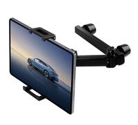 Romon Soporte Tablet Coche, Soportes Coches Reposacabezas Support Extensible Automóvil 360° Rotación para Tablets Niños Asiento Trasero Esenciales para Tablet Móvil Otros Dispositivos de 4.7-13"