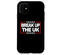 Rompe el Reino Unido Bold Stars Independencia Escocesa Carcasa para iPhone 11