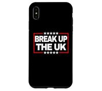 Rompe el Reino Unido Bold Stars Independencia Escocesa Carcasa para iPhone XS MAX
