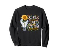 Rompe Tus límites y supera tu motivación Sudadera