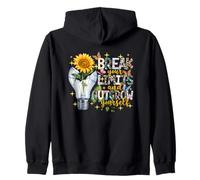 Rompe Tus límites y supera tu motivación Sudadera con Capucha