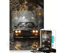 Rompecabezas 1000 BMW ME en otoño,Juego de Bordes sin Costuras,Juego de ingenio,Entretenimiento para el Tiempo Libre,Regalo artístico de Navidad 50x75cm