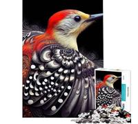 Rompecabezas 1000 Elegancia en Plumaje Rompecabezas para Adultos Juego Familiar Vacaciones en casa Matar el Tiempo cumpleaños y Navidad (Tamaño 50x75cm)