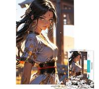 Rompecabezas 1000 La Gracia del Guerrero a la Luz del Sol Juegos educativos para un desafío de Juego Educativo Juguete Ideal para Regalar y Pasar el Tiempo en casa Durante Las Vacaciones (38x52cm)