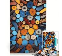 Rompecabezas 1000 Los límites del Arte Abstracto Juguetes para armar Actividades Familiares con Piezas de Formas aleatorias Que encajan Perfectamente 50x75cm
