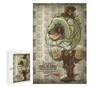 Rompecabezas 1000 PCS Bass Fish Enjoy Craft Beer Rompecabezas para Adultos Juguete Decoración De Pared Regalo De Cumpleaños Oferta como Regalos para Toda La Familia 1000 PCS