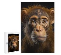 Rompecabezas 1000 PCS Cool Monkey Portrait Rompecabezas Juguetes Antiestrés Pero Divertidos Y Humorísticos Oferta como Regalos para Toda La Familia 1000 PCS