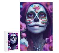 Rompecabezas 1000 PCS Day of The Dead Beauty-7 Rompecabezas para Adultos Juguete Decoración De Pared Patrón De Ensamblaje Oferta como Regalos para Toda La Familia 1000 PCS