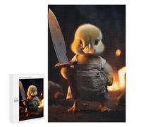 Rompecabezas 1000 PCS Funny Butcher Killer Duck Rompecabezas para Adultos Juguete Decoración De Pared Patrón De Ensamblaje Oferta como Regalos para Toda La Familia 1000 PCS