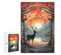 Rompecabezas 1000 PCS Gate Forest Japan Rompecabezas para Adultos Juguete Decoración De Pared Regalo De Cumpleaños Oferta como Regalos para Toda La Familia 1000 PCS