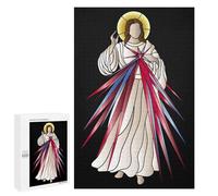 Rompecabezas 1000 PCS Jesus Christ Heart Rompecabezas para Adultos Juguete Decoración De Pared Regalo De Cumpleaños Oferta como Regalos para Toda La Familia 1000 PCS