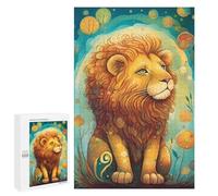 Rompecabezas 1000 PCS Lion Mystical Rompecabezas para Adultos Juguete Decoración De Pared Regalo De Cumpleaños Oferta como Regalos para Toda La Familia 1000 PCS