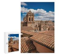 Rompecabezas 1000 PCS Over The Rooftops of Cusco Rompecabezas para Adultos Juguete Decoración De Pared Regalo De Cumpleaños Oferta como Regalos para Toda La Familia 1000 PCS