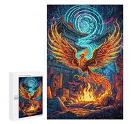 Rompecabezas 1000 PCS para Adolescentes A Phoenix Rises from Fire Rompecabezas DIY Juguetes Una Obra De Arte como Regalo para Toda La Familia 1000 PCS