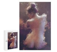 Rompecabezas 1000 PCS para Adolescentes Abstract Human Form Painting -1 Rompecabezas para Adultos Juego Familiar Carrera De Velocidad De Manos Regalos para Reducir El Estrés 1000 PCS